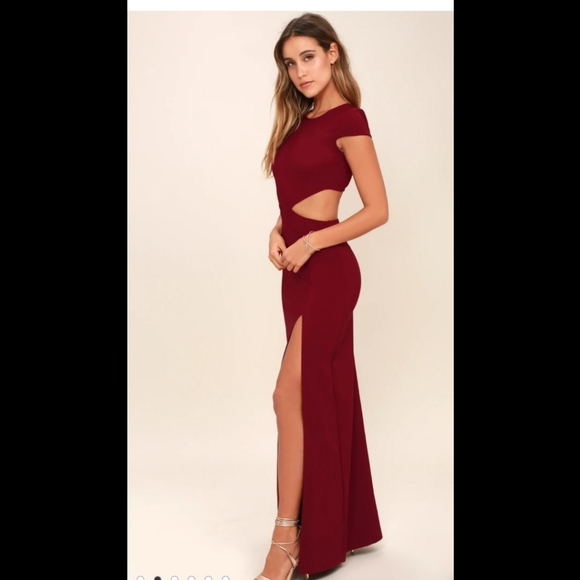 Lulu's cutout maxi dress - Picture 2 of 6